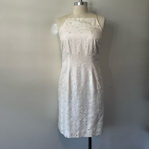 Ann Taylor silk beaded dress